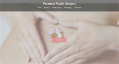 Desktop Screenshot of paramusplasticsurgery.com